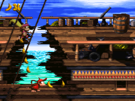 Donkey Kong Country 2 – Diddy’s Kong Quest (Germany) (En,De) (Rev A)