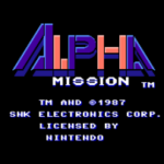 Alpha Mission (Europe)