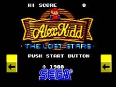 Alex Kidd – The Lost Stars (World)