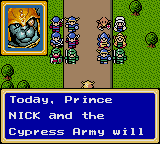 Shining Force II – The Sword of Hajya (USA, Europe)