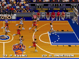 Tecmo Super NBA Basketball (Japan) (Rev A)