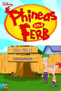 Phineas and Ferb – 2 Disney Games (Europe) (En,Fr,De,Es,It,Nl) (NDSi Enhanced)